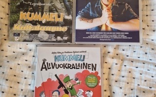 Kummeli leffoja 3 kpl DVD