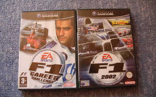 NGC : F1 2002 ja F1 Career Challenge - CIB Gamecube