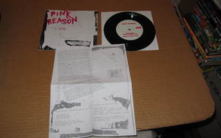 Pink Reason 7" Negative Guest List Jukebox Single 2012