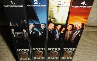 NYPD Blue kausi 1-4 [24x DVD]
