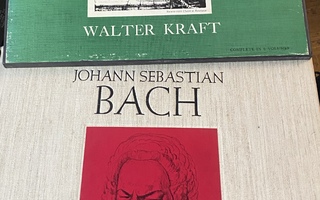 Bach x 2 boksia 3LP ja 5LP