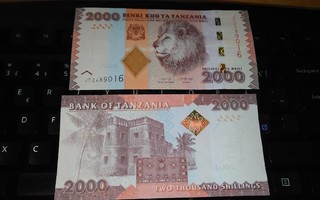 Tansania Tanzania 2000 Shillings Nd 2020 UNC