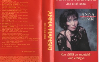 Anna Hanski ** Jos et sä soita ** VHS **