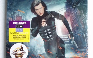 Resident Evil: Retribution Steelbook (Blu-ray, uusi)