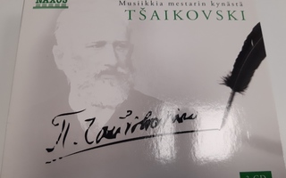 Tsaikovski (3CD) Musiikkia Mestarin Kynästä KUIN UUSI!!