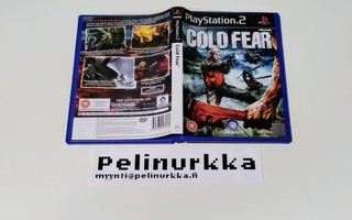 Cold Fear -pelin kotelo + kansipaperi - PS2