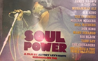 Soul Power (Jeffrey Levy-Hinte) UUSI Blu-ray
