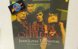 SISTERS OF MERCY JESUS LOVES THE SISTERS  uk 2016 UUSI LP