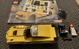 Lego Speed Champions 75870 Chevrolet Corvette Z06