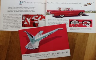 1958 Ford Thunderbird esite - KUIN UUSI
