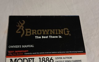browning model 1886 maual