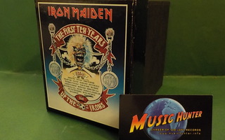 IRON MAIDEN - THE FIRST TEN YEARS - UK -90 10CD BOX SET