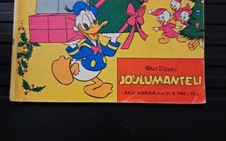 Aku Ankka joulumanteli 1963