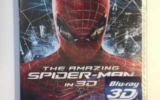 The Amazing Spider-Man (Blu-ray 3D + Blu-ray) 2011 (UUSI)