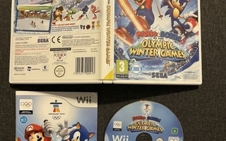 Mario & Sonic At The Winter Olympic Games WII