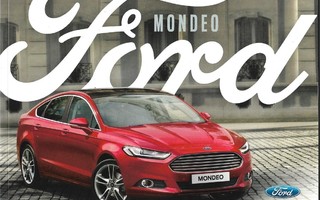 2016 Ford Mondeo esite -  KUIN UUSI - suom - 64 sivua