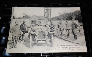 Auto Sotilaat Guerre WWI 1914 PK75