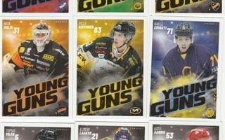 2022/23 Cardset Young Guns kortteja 1e kpl