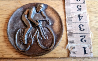 Vintage pyöräily mitali