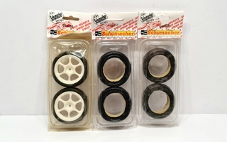 6kpl Team Schumacher Racing Tires renkaita RC-autoon [1]