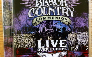 BLACK COUNTRY COMMUNION Live Over Europe 2xCD Huippukunto