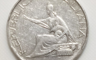Italia 500 Lire 1961, Hopeakolikko