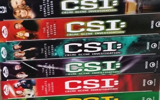 CSI kaudet 1-8-DVD