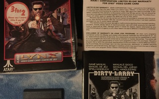 Dirty Larry - Renegade Cop (Atari Lynx)(CIB)