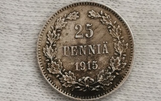 25 penniä 1915, Suomi