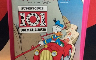 AKU ANKKA  N° 9 / 1995 SUPERToivis 101 DALMATIALAISTA H++