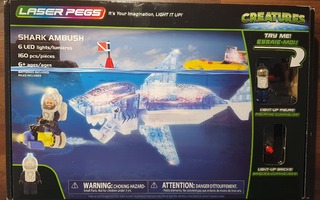 Laser Pegs Shark Ambush