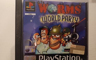 PS1 - Worms World Party ( CIB ) Kevät ALE!