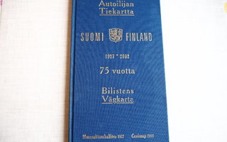 Autoilijan Tiekartta 1927*2002, 75 vuotta.