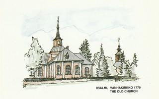 Postikortti, IISALMI, Vanhakirkko 1779