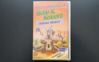 VHS: Maantiekiitäjä Ja Kelju K. Kojootti - Hurjaa Menoa!