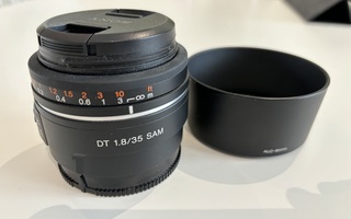 Sony DT 1.8/35 mm SAM objektiivi