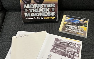 Monster truck madness pc peli big box