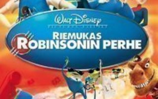 DVD:  Riemukas Robinsonin perhe. Disneyn 47.klassikko