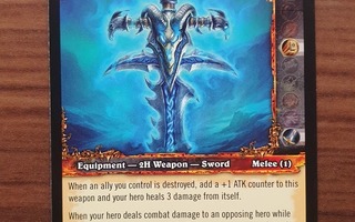 WOW TCG kortti Frostmourne