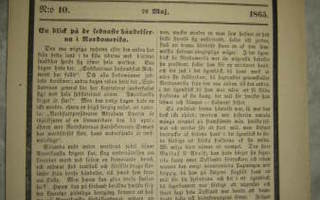 Sanomalehti  Österbotten 20.5.1865