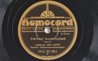 Savikiekko 1931 - Veli Lehto - Homocord H-O. 23128