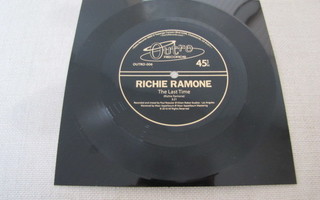 Richie Ramone The Last Time 7” flexi the ramones