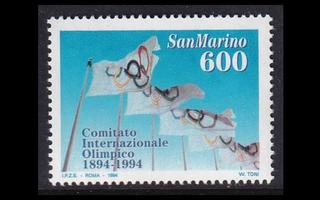 San Marino 1568 ** Olympiakomitea 100v (1994)