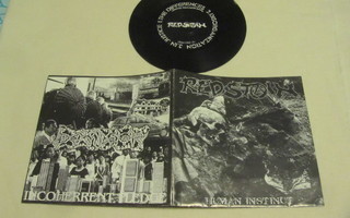 Redstain / Demisor : Split Ep  7" single   1999  Punk