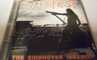 GOREFEST - THE EINDHOVEN INSANITY CD '94 PAINOS