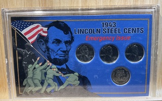 1943 Lincoln Steel Cents