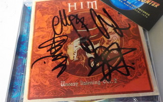 HIM - UNEASY LISTENING CD KOKO BÄNDIN NIMMAREILLA