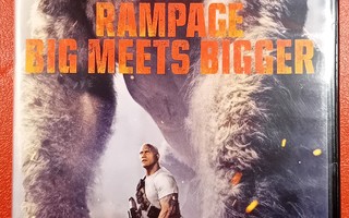 (SL) DVD) Rampage - Big Meets Bigger (2018) Dwayne Johnson