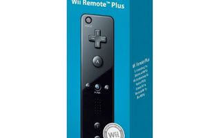 Ohjain Remote Plus Musta Nintendo WiiU / Wii (Kä