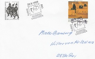 ERIKOISLEIMA , Nordia postimerkkinäyttely, Turku 26.9.1999